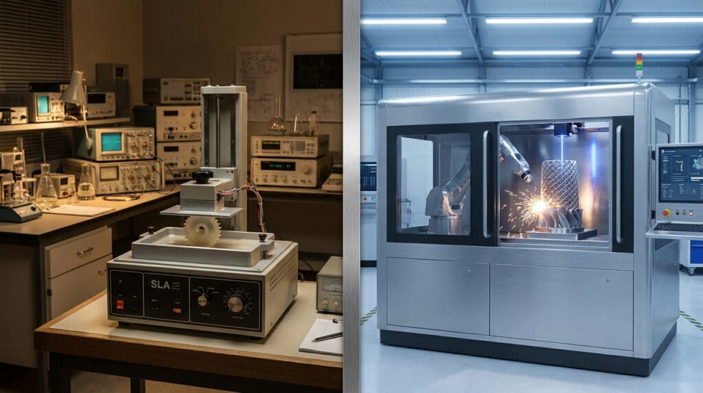 Evoluzione stampa 3D dalla plastica all'acciaio inossidabile